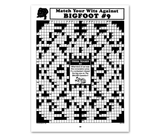 Bigfoot Crossword Books