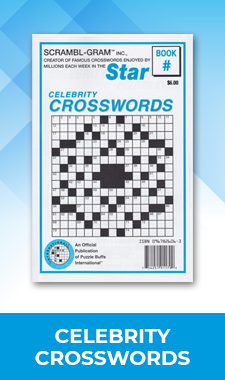 Celebrity Crosswords Books – Puzzle Buffs