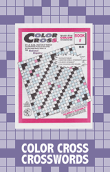 ColorCross Crossword Books