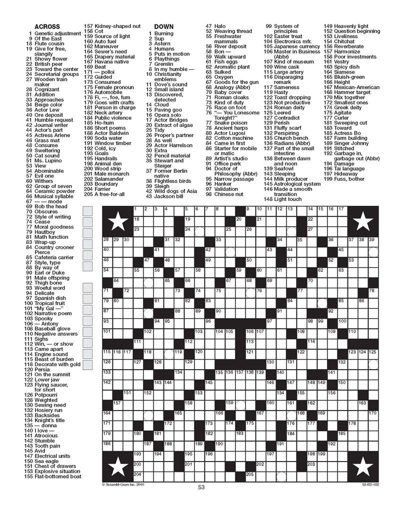 Giant Crosswords Puzzle Buffs Giant Crosswords Puzzle Buffs